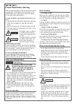 Предварительный просмотр 2 страницы Sanyo 1 852 658 85 Technical & Service Manual