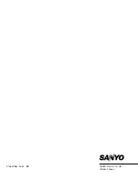 Preview for 28 page of Sanyo 111359614 Service Manual