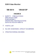 Preview for 1 page of Sanyo 114 901 31 Service Manual