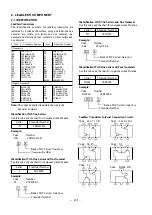 Preview for 5 page of Sanyo 126 032 00 Adjustment Manual