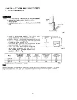 Предварительный просмотр 47 страницы Sanyo 12FH11X Service Manual