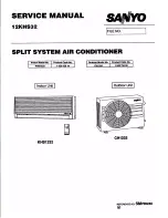 Sanyo 12KHS32 Service Manual preview