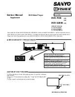 Sanyo 137 100 00 S2000/US Supplemental Service Manual preview