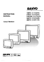 Preview for 1 page of Sanyo 14MT2 Instruction Manual