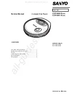 Preview for 1 page of Sanyo 164 132 04 4800B Service Manual