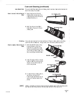 Предварительный просмотр 23 страницы Sanyo 18KHS72 - 17,500 BTU Ductless Single Zone Mini-Split Wall-Mounted Heat Pump Instruction Manual