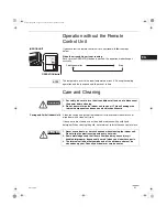 Предварительный просмотр 21 страницы Sanyo 18KLS72 Instruction Manual