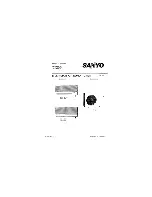 Preview for 1 page of Sanyo 18KM12W Service Manual