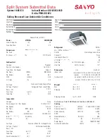 Sanyo 18XLS72 Specifications preview