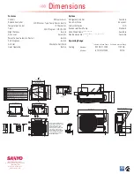 Preview for 2 page of Sanyo 18XLS72 Specifications