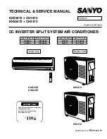 Sanyo 200 BTU Technical & Service Manual preview