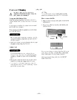 Предварительный просмотр 40 страницы Sanyo 24KL12W Service Manual