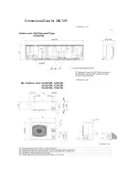 Preview for 1 page of Sanyo 26K72R Dimensional Data