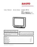 Preview for 1 page of Sanyo 28H1 Service Manual