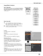 Preview for 35 page of Sanyo 3000  ANSI LUMENS PLC-XU305 Owner'S Manual