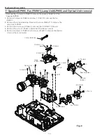 Preview for 14 page of Sanyo 3000  ANSI LUMENS PLC-XU305 Service Manual