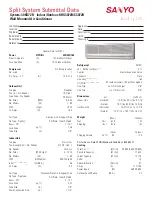 Sanyo 30KS72R Specifications предпросмотр