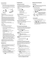 Preview for 2 page of Sanyo 3200 User Manual