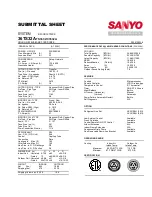 Sanyo 36TS32A Datasheet предпросмотр