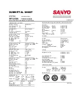 Предварительный просмотр 2 страницы Sanyo 36TS32A Datasheet