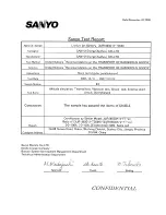 Preview for 1 page of Sanyo 3UR18650-2-T0950 Manual