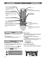 Предварительный просмотр 10 страницы Sanyo 42LM4WPN Instruction Manual