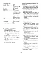 Preview for 3 page of Sanyo 432-318-51 Service Manual