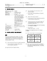 Предварительный просмотр 3 страницы Sanyo 437 500 02 Supplement Of Service Manual