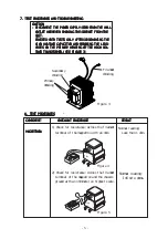 Предварительный просмотр 6 страницы Sanyo 437 644 00 Service Manual