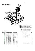 Предварительный просмотр 28 страницы Sanyo 437 644 00 Service Manual