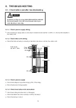 Предварительный просмотр 21 страницы Sanyo 852 070 02 Technical & Service Manual