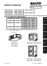 Предварительный просмотр 1 страницы Sanyo 854 012 22 Service Manual