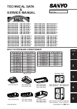 Sanyo 854 014 17 Technical Data & Service Manual предпросмотр