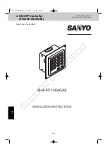 Preview for 82 page of Sanyo 85402843 Service Manual