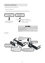 Предварительный просмотр 4 страницы Sanyo A11H Series Battery Replacement Procedure