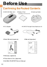 Предварительный просмотр 12 страницы Sanyo A5514SA Basic Manual