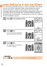 Предварительный просмотр 22 страницы Sanyo A5514SA Basic Manual