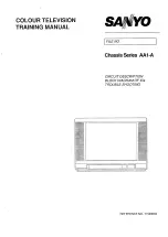 Sanyo AAI-A Series Training Manual preview