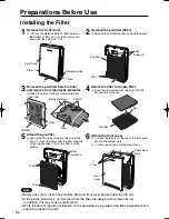 Preview for 6 page of Sanyo ABC-VW24A - Air Washer Plus™ Instruction Manual