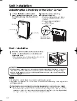 Preview for 8 page of Sanyo ABC-VW24A - Air Washer Plus™ Instruction Manual