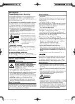 Предварительный просмотр 2 страницы Sanyo AHX0752 Technical Data Manual