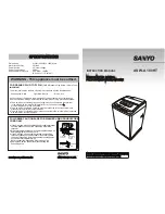 Preview for 1 page of Sanyo ASW-A100HT Instruction Manual