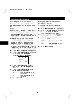 Preview for 16 page of Sanyo audio system Instruction Manual