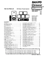 Preview for 1 page of Sanyo AVD-8501 Service Manual