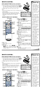 Предварительный просмотр 5 страницы Sanyo AVM-1309S, AVM-1901S, AVM-2509 Owner'S Manual