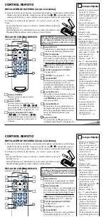 Предварительный просмотр 33 страницы Sanyo AVM-1309S, AVM-1901S, AVM-2509 Owner'S Manual