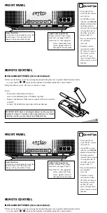 Предварительный просмотр 5 страницы Sanyo AVM-1341S Owner'S Manual