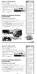 Предварительный просмотр 39 страницы Sanyo AVM-1341S Owner'S Manual