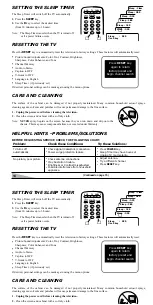 Preview for 14 page of Sanyo AVM-2760S Owner'S Manual