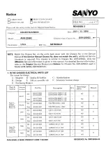 Предварительный просмотр 6 страницы Sanyo AVM-3259G Service Manual